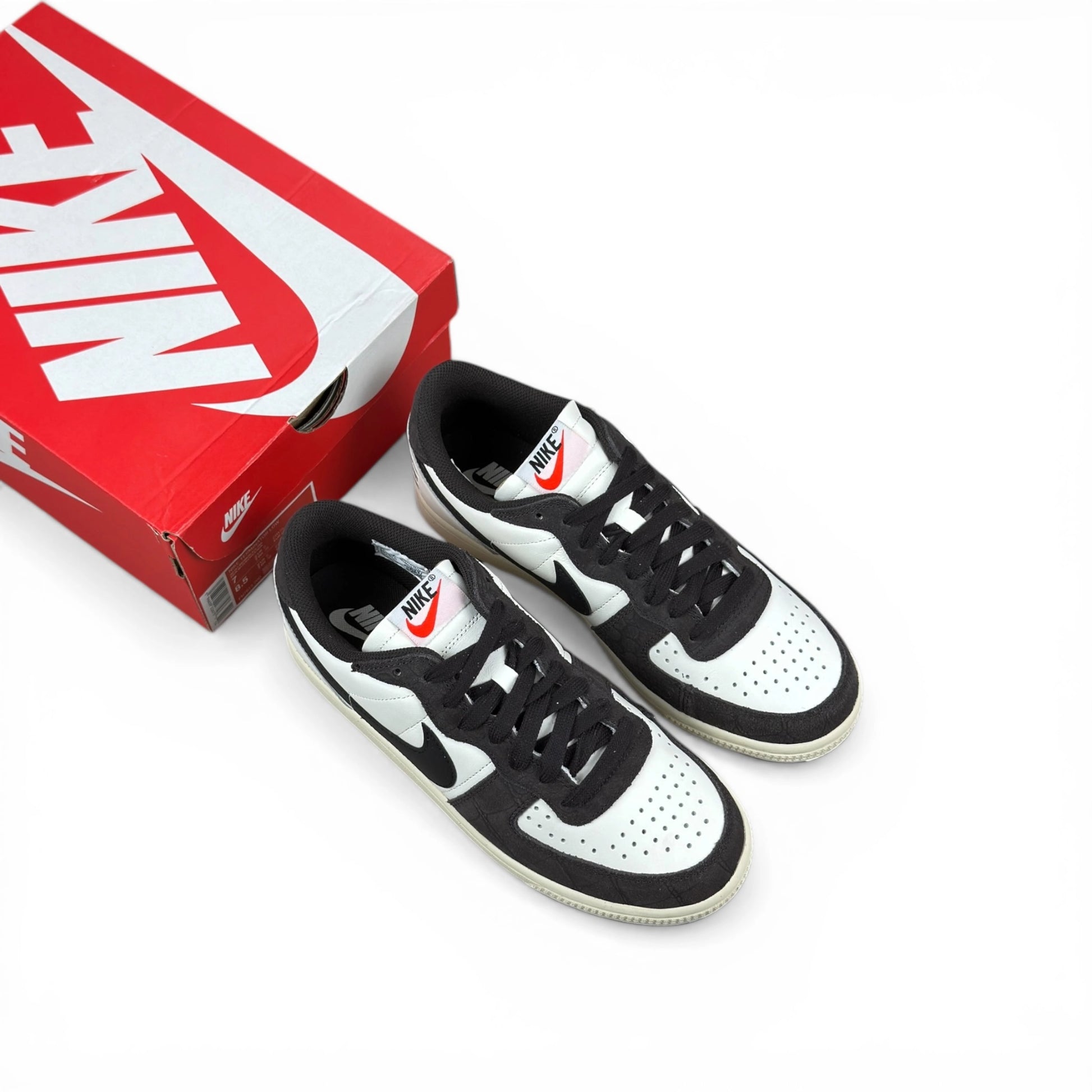 Nike Terminator Low Croc Velvet Brown FN7815-200 – EU 40, brand new with original box