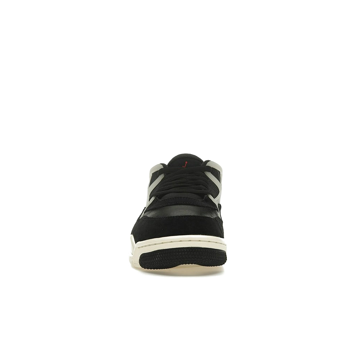 Jordan 4 RM Black Sail sneaker in black, gym red, sail and coconut milk leather – image 2 of 4