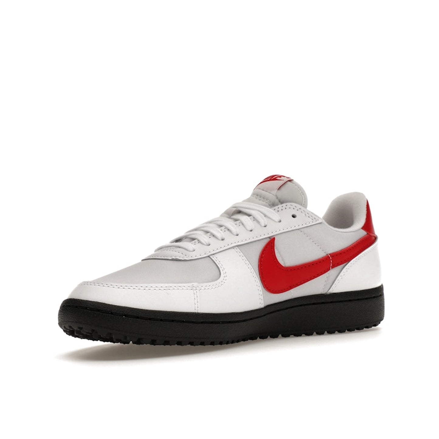 Nike Field General '82 SP sneakers, front view, model FQ8762-100, in white and varsity red.