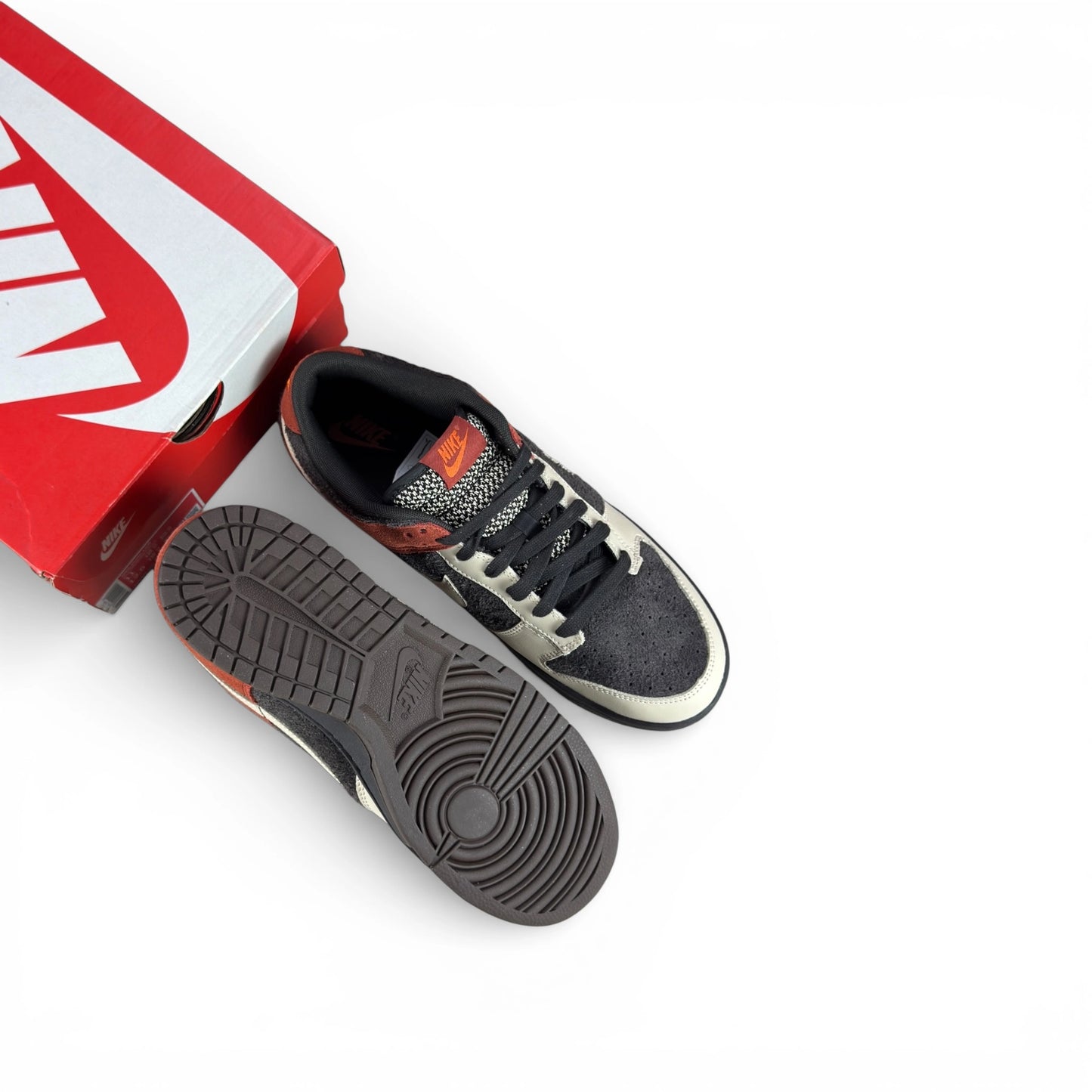 Nike Dunk Low Red Panda FV0395-200 – size EU 45, brand new with original box