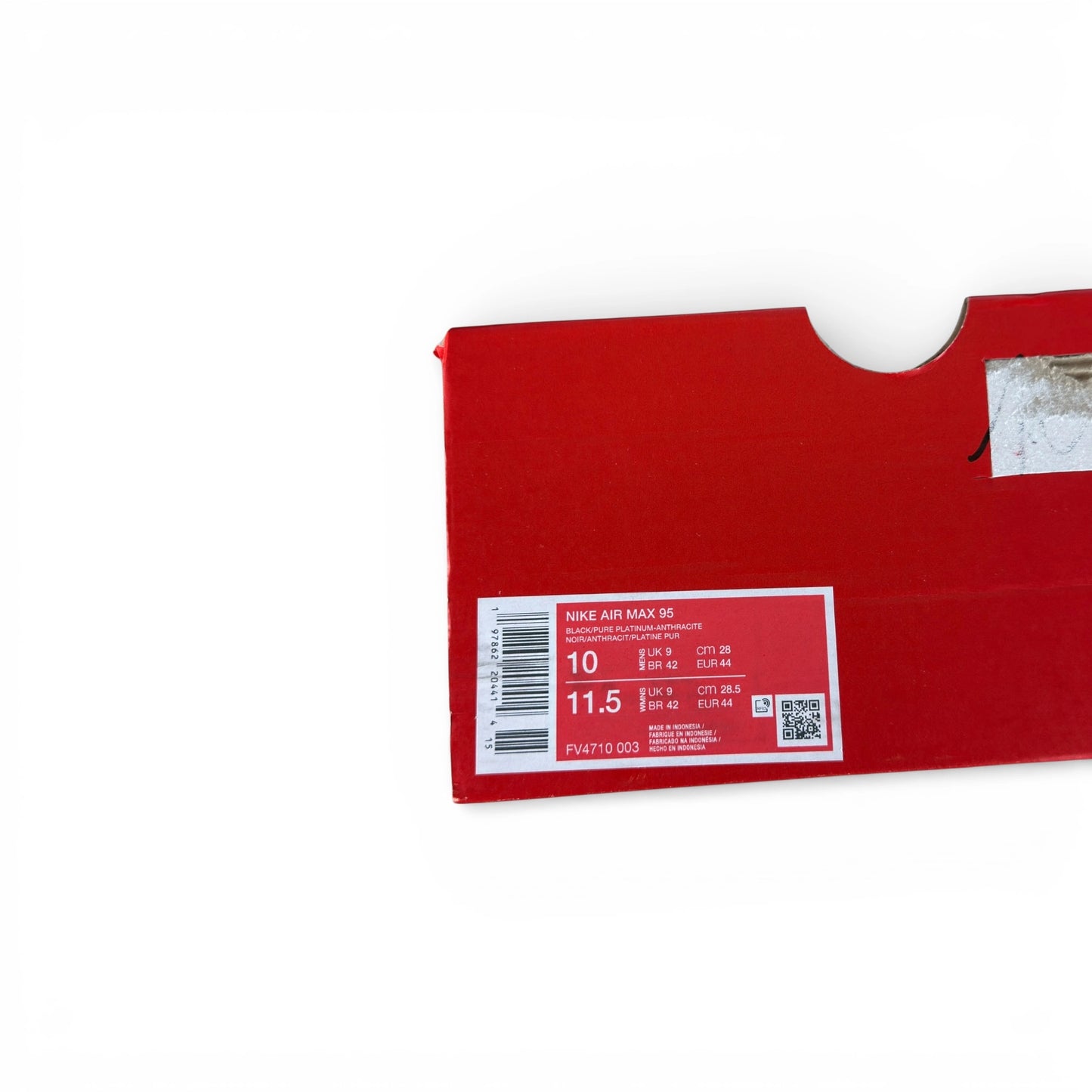 Nike Air Max 95 Grey Gradient FV4710-003 – EU 44, brand new with cut box