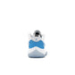 Jordan 11 Retro Low University Blue unisex sneaker in white, university blue and black leather – image 4 of 4
