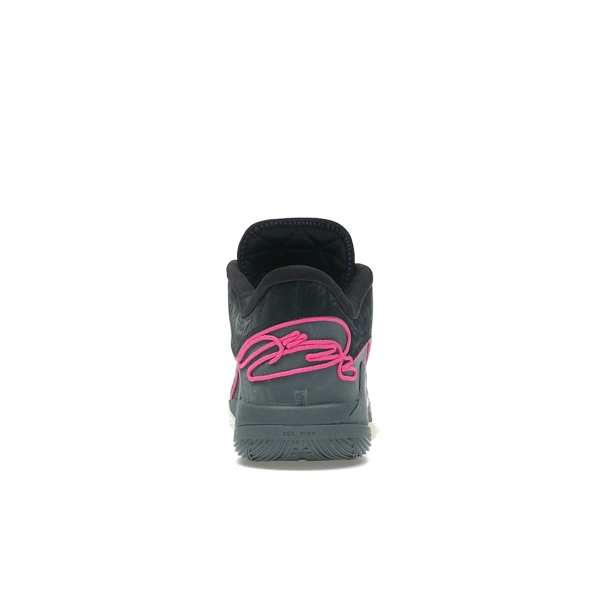 Nike LeBron 22 Blacklight: leather sneaker in black, laser fuchsia, dark grey, field purple, guava ice, vapor – image 4 of 4