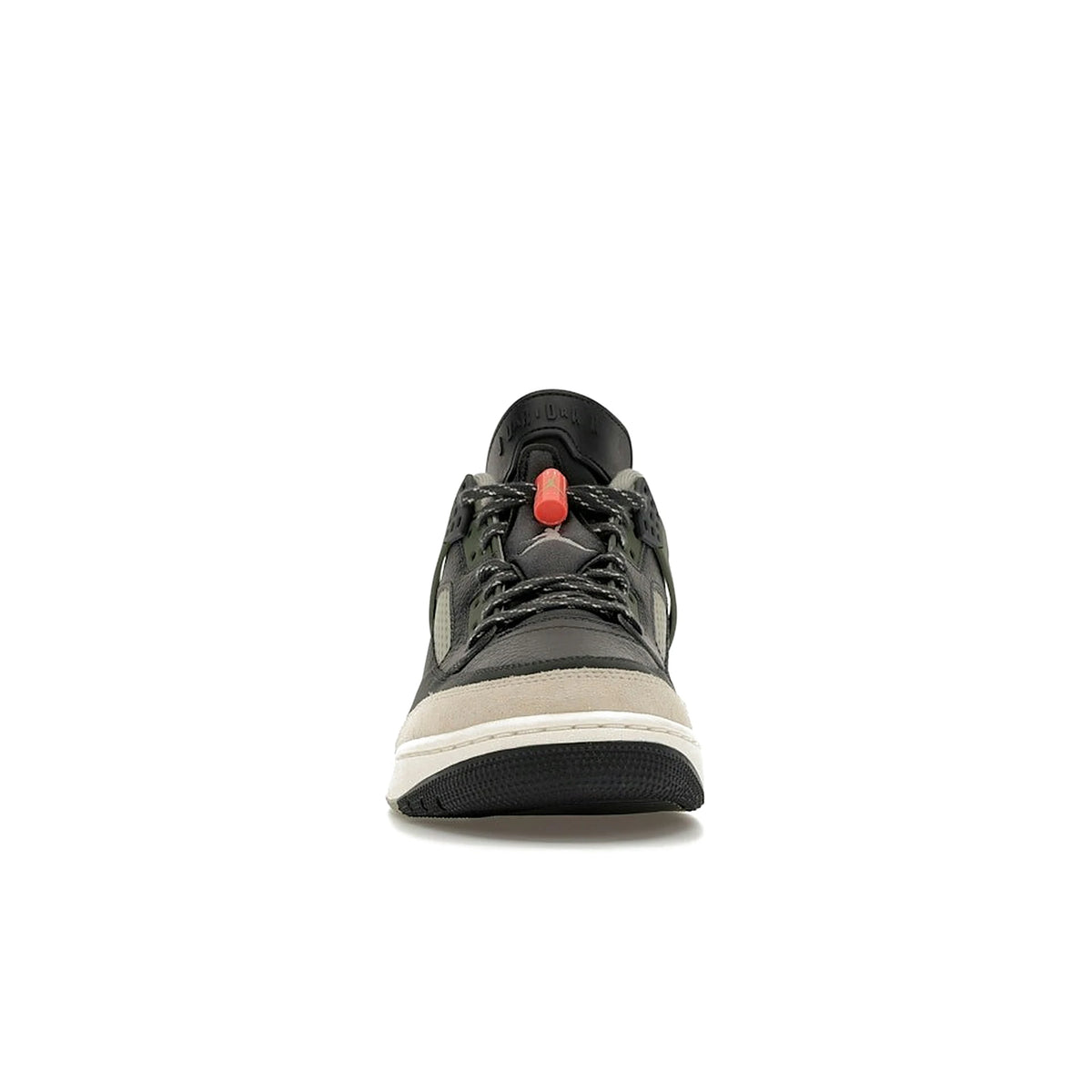 Jordan Spizike Low in anthracite, light wild mango, cargo khaki, spruce fog; leather & textile. – image 2 of 4