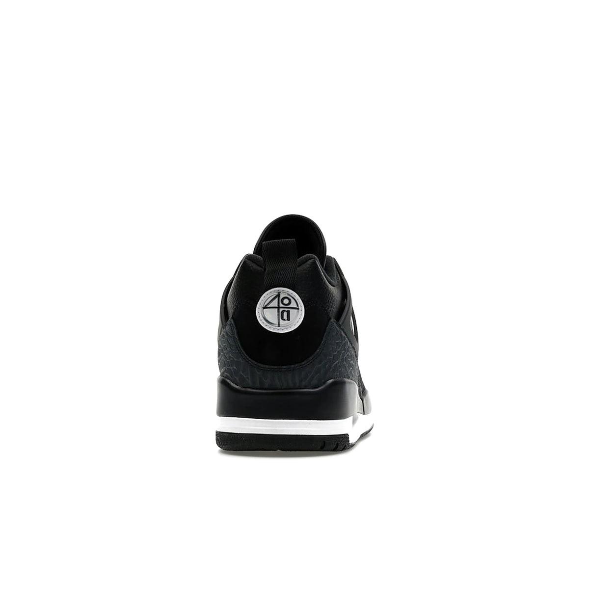 Jordan Spizike Low Oreo black and white leather men's shoe – image 4 of 4
