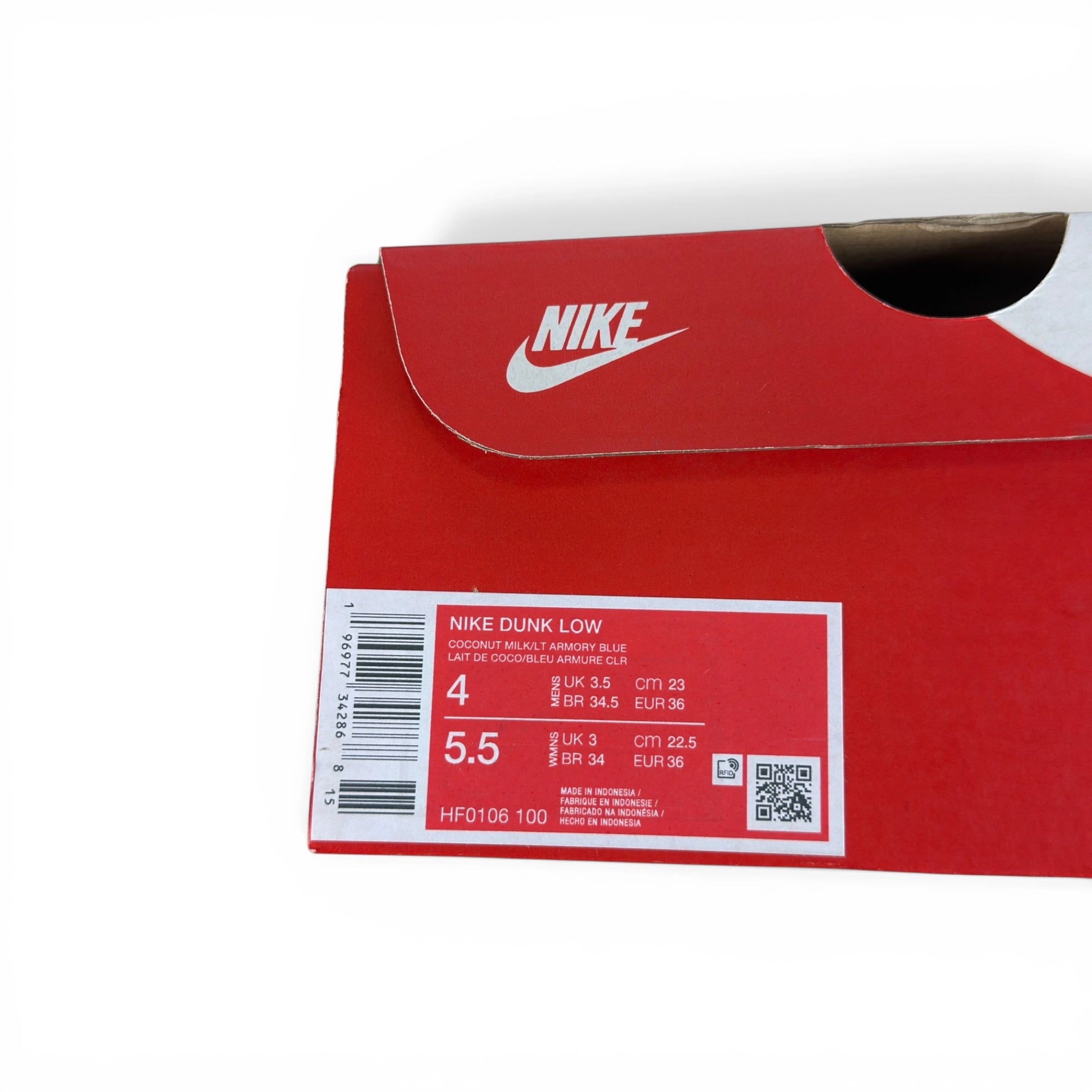 Nike Dunk Low Sanddrift Light Armory Blue HF0106-100 – EU 36, brand new with original box