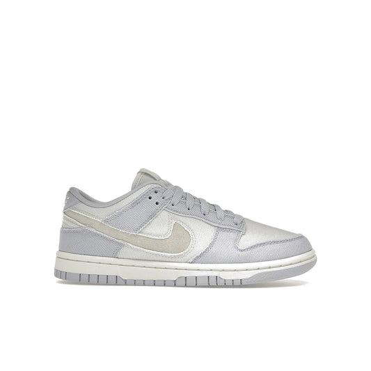 Nike Dunk Low Ghost Denim in ghost denim, platinum tint accents and summit white leather