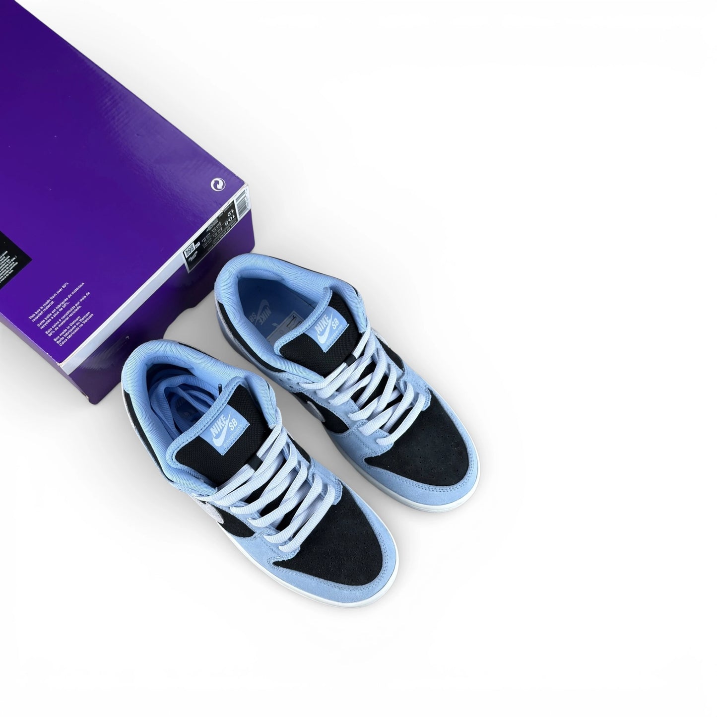 Nike SB Dunk Low Black Aluminum HF3063-400 – EU 44½, brand new with cut outlet box