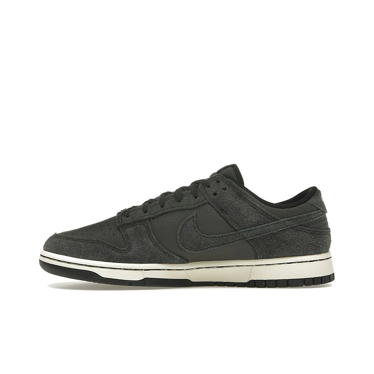 Nike Dunk Low Premium Black Off Noir: leather, denim, black, off noir, medium ash, coconut milk – image 3 of 4