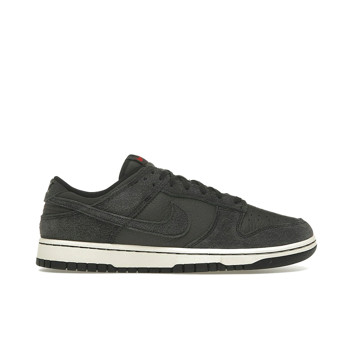 Nike Dunk Low Premium Black Off Noir: leather, denim, black, off noir, medium ash, coconut milk