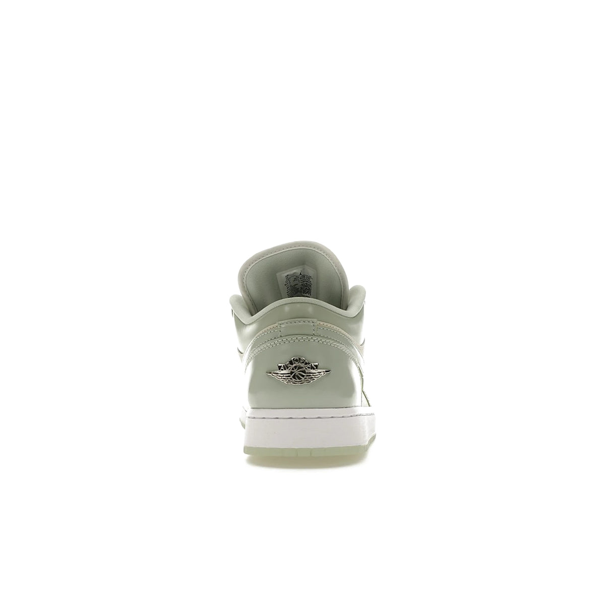 Jordan 1 Low Seafoam Sail women's leather shoe in sail, seafoam, metallic silver, white – image 4 of 4