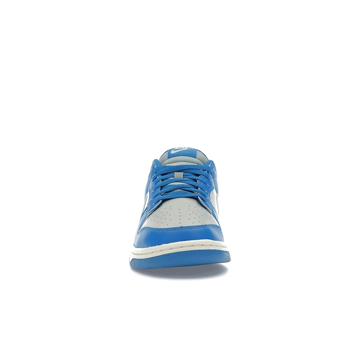 Nike Dunk Low Detroit Lions men's leather sneaker in light silver, light photo blue and sail – image 2 of 4