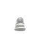 Nike Dunk Low unisex sneakers in white with light smoke grey accents, leather upper – image 2 of 4