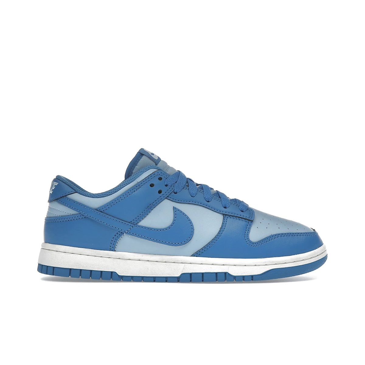 Nike Dunk Low men’s sneaker in Psychic Blue, Star Blue and Sail leather
