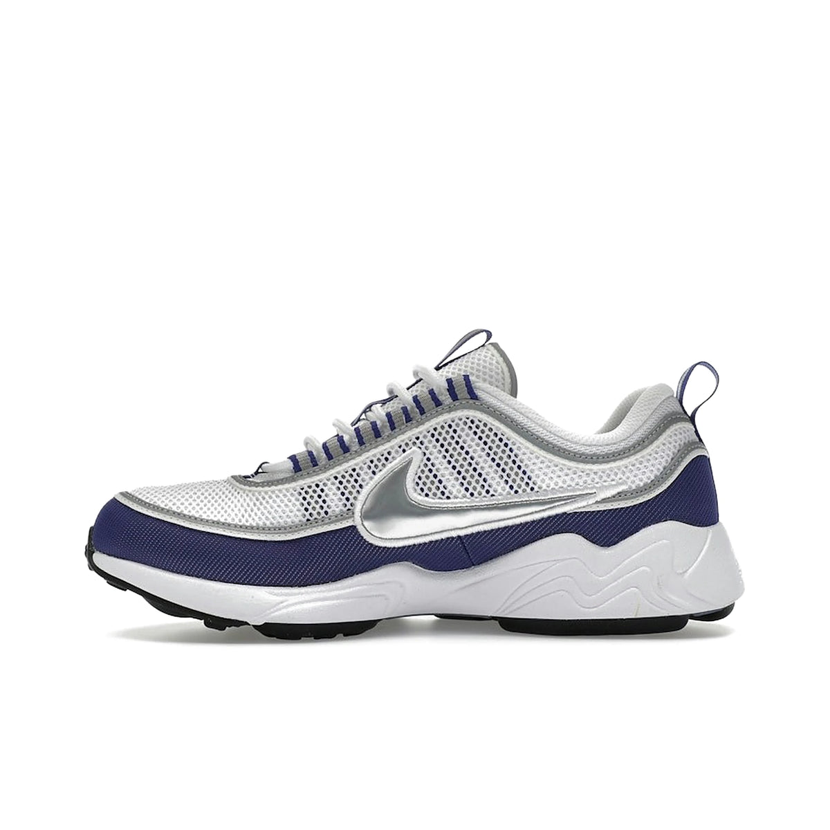 Nike Air Zoom Spiridon SP Concord white, metallic silver, light concord leather – image 3 of 4
