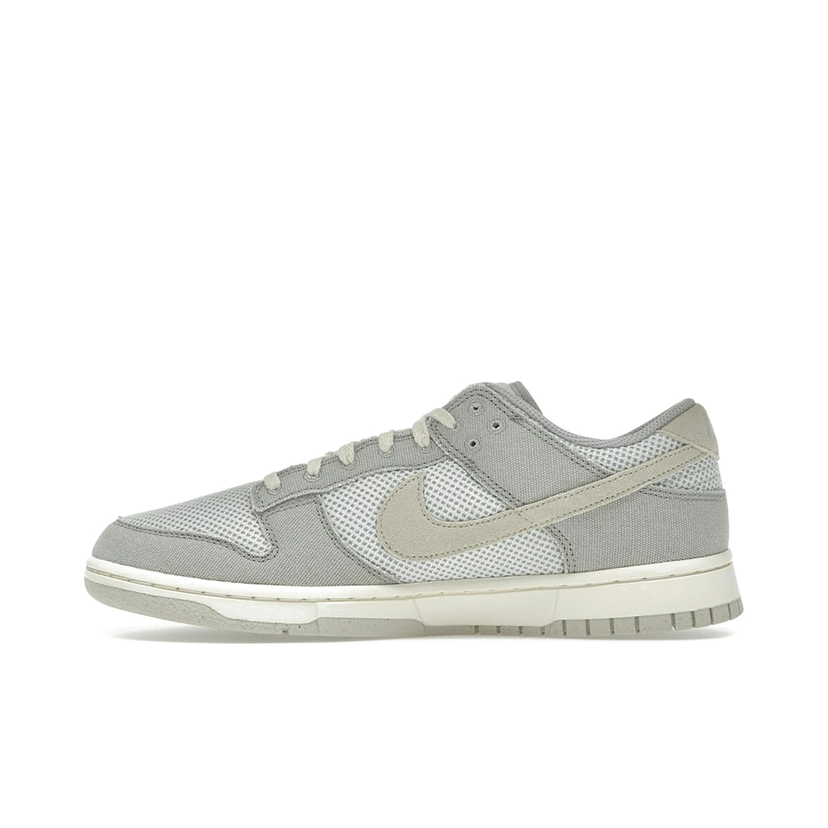 Nike Dunk Low Retro SE men's leather sneaker in College Grey, Light Bone, Pale Ivory and Pearl White – image 3 of 4