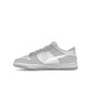 Nike Dunk Low Photon Dust White Blue Ice leather women's sneaker – image 3 of 4