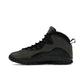 Jordan 10 Retro Shadow in charred grey, true red and black leather – image 3 of 4