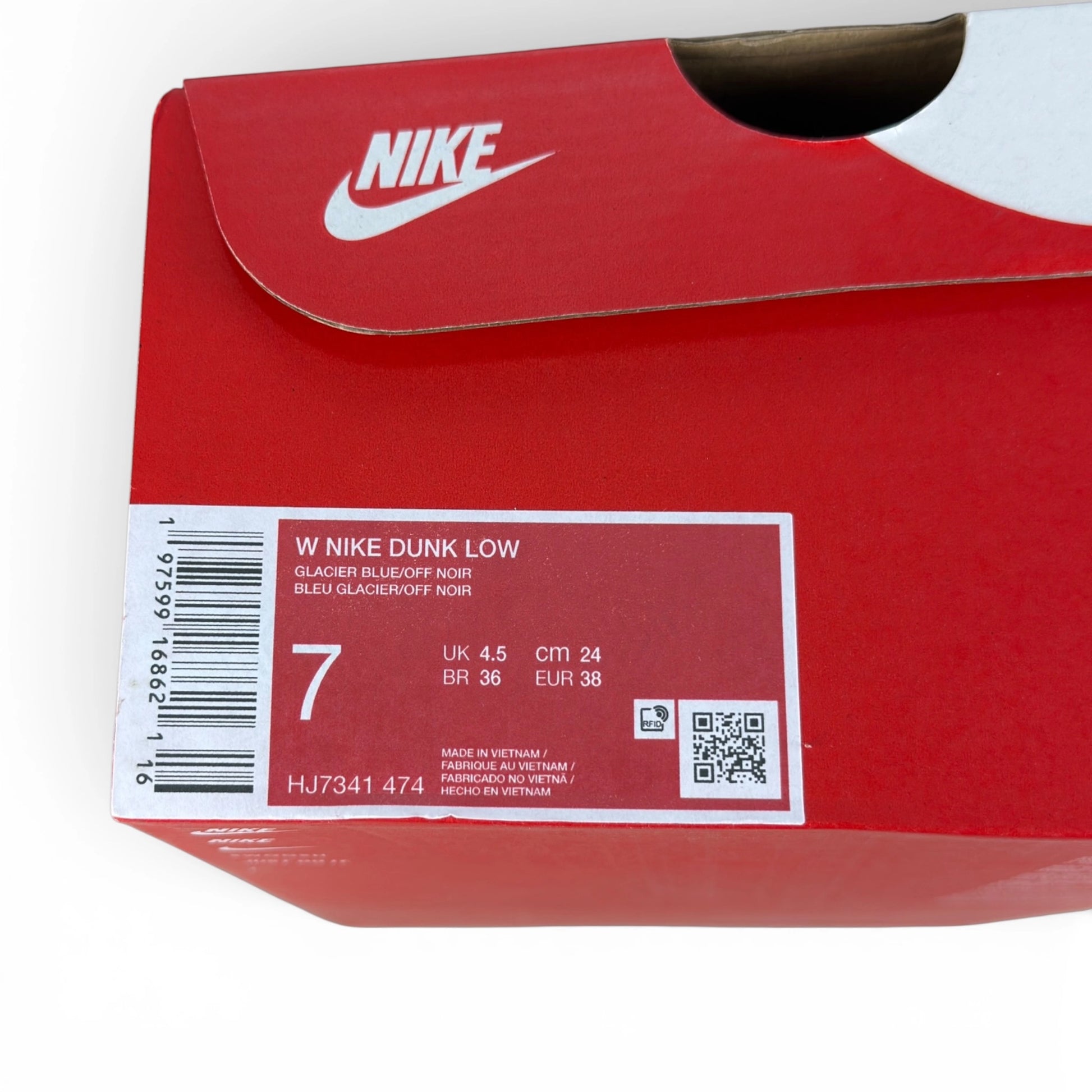 Nike Dunk Low Glacier Blue Arctic Orange (Women’s) HJ7341-474 – EU 38, brand new with full original box