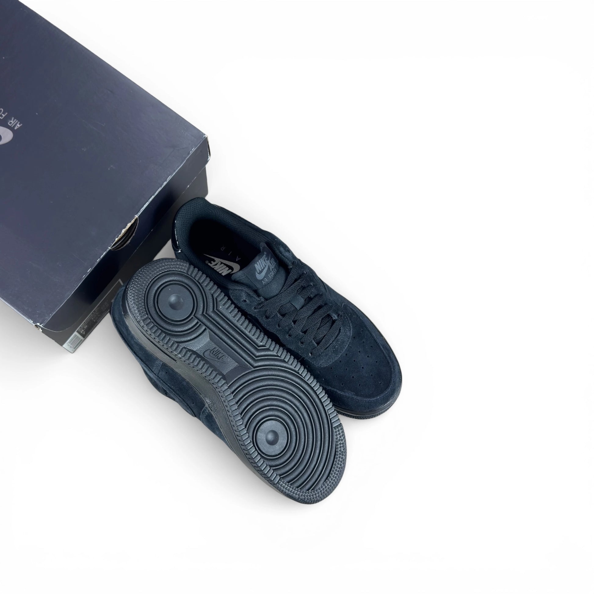 Nike Air Force 1 Low ‘07 Triple Black Suede (Women’s) HM9659-001 – EU 40, brand new with original box