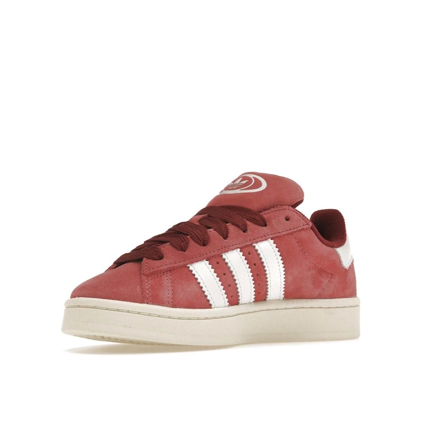 Adidas Campus 00s sneakers, top view, model HP6286, pink strata, women's.