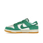Nike Dunk Low SE Malachite leather sneaker in phantom, gum light brown, coconut milk, malachite – image 3 of 4