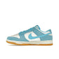Nike Dunk Low men in leather with Phantom, Baltic Blue, Gum Light Brown and Coconut Milk tones – image 3 of 4