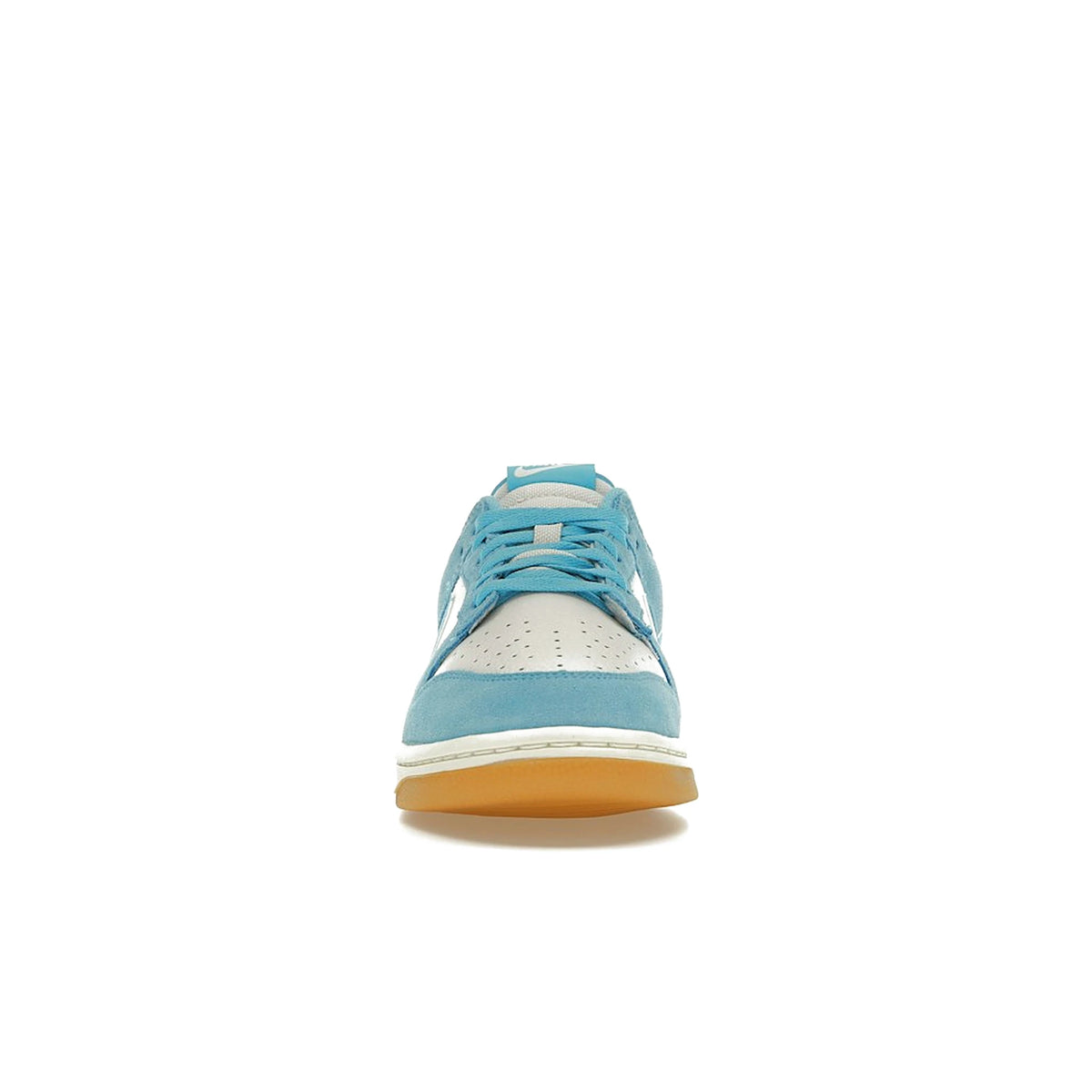 Nike Dunk Low men in leather with Phantom, Baltic Blue, Gum Light Brown and Coconut Milk tones – image 2 of 4