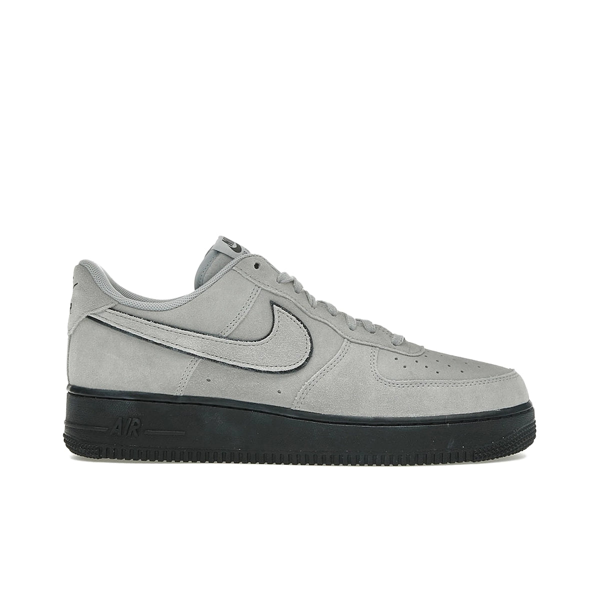 Nike Air Force 1 Low '07 LV8 Light Smoke Grey Suede in grey and black