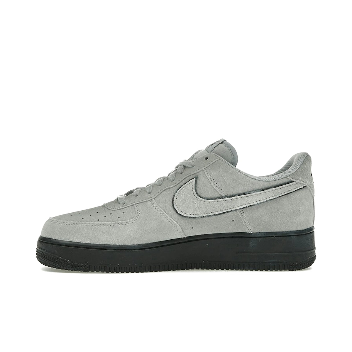 Nike Air Force 1 Low '07 LV8 Light Smoke Grey Suede in grey and black – image 3 of 4