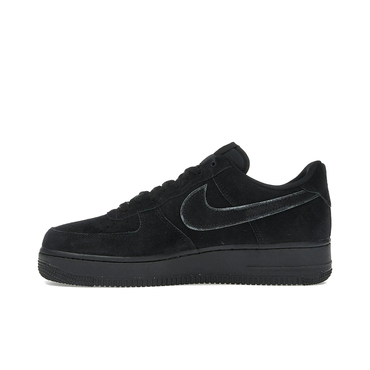 Nike Air Force 1 Low '07 LV8 Black Cat men's leather sneaker in black – image 3 of 4