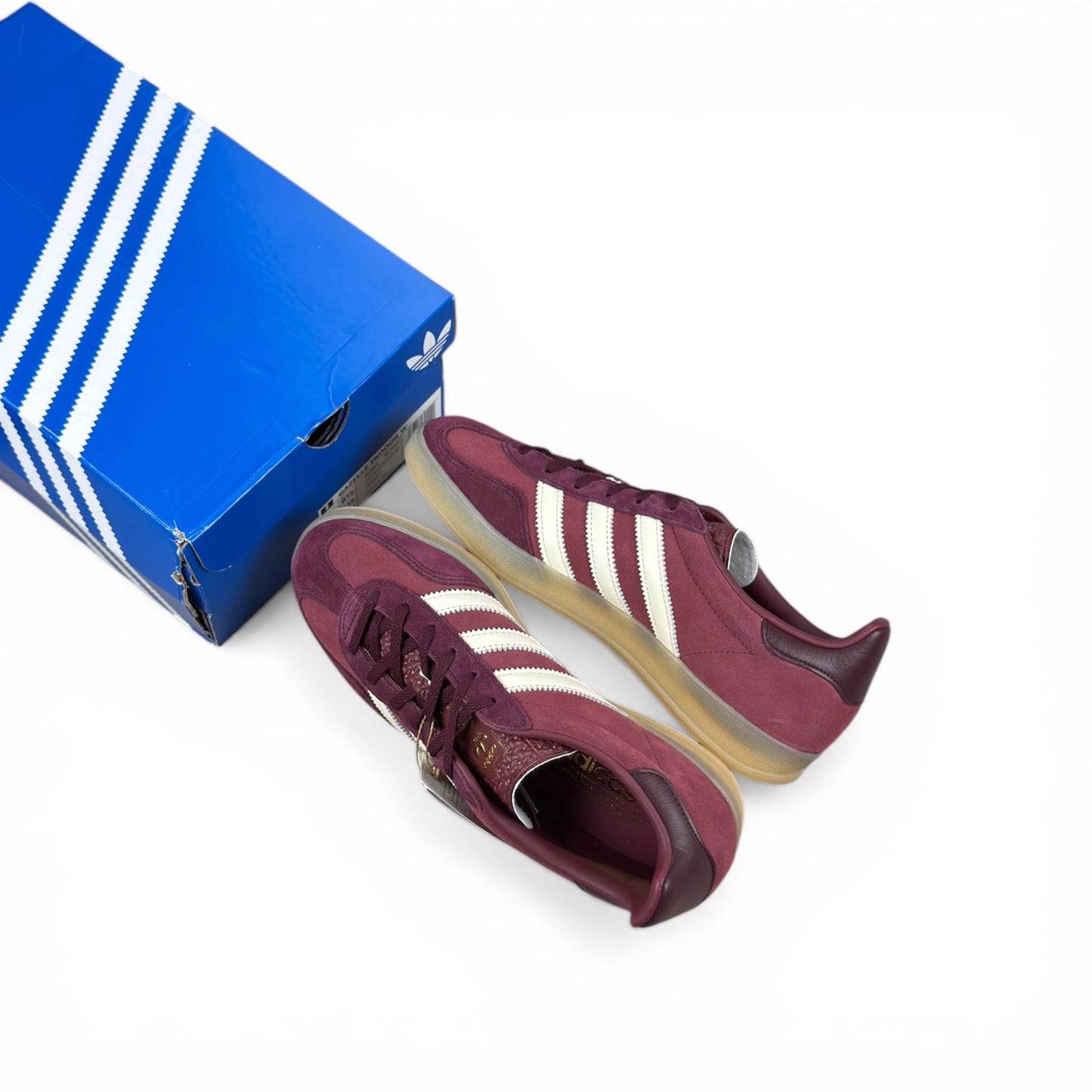 adidas Gazelle Indoor Shadow Red Off White (Women’s) HQ2661 – size EU 40, brand new with original box
