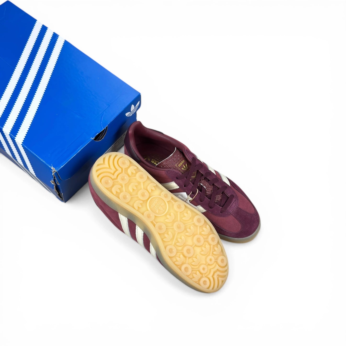 adidas Gazelle Indoor Shadow Red Off White (Women’s) HQ2661 – size EU 40, brand new with original box
