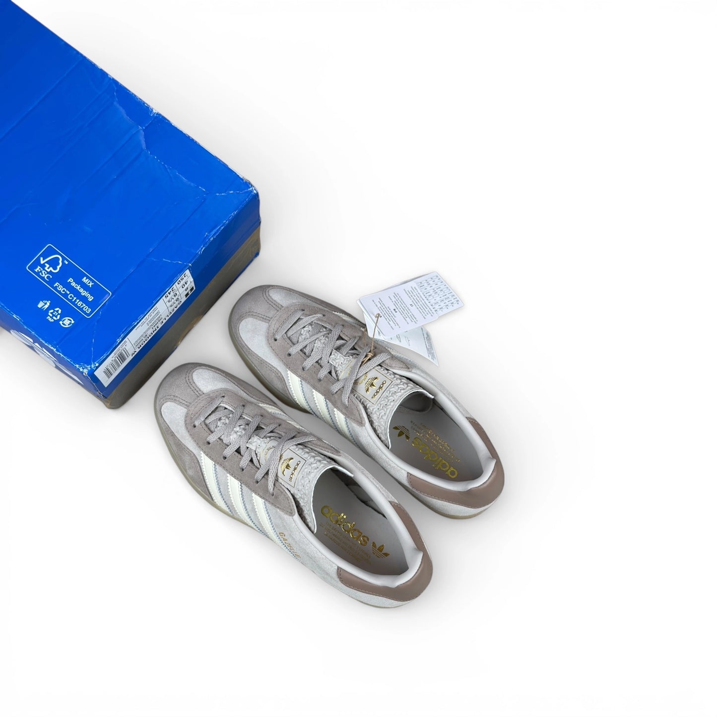 adidas Gazelle Indoor Brown (Women’s) JD Exclusive HQ2662 – size EU 40, brand new with damaged cut outlet box