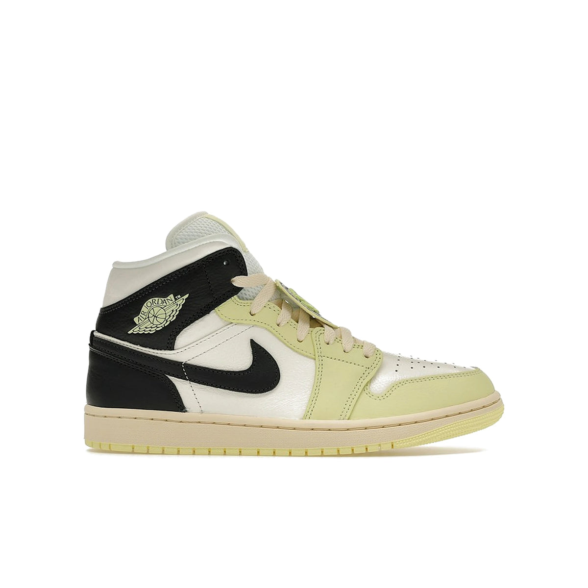 Jordan 1 Mid SE Fall League women's sneaker with leather upper and contrasting sole