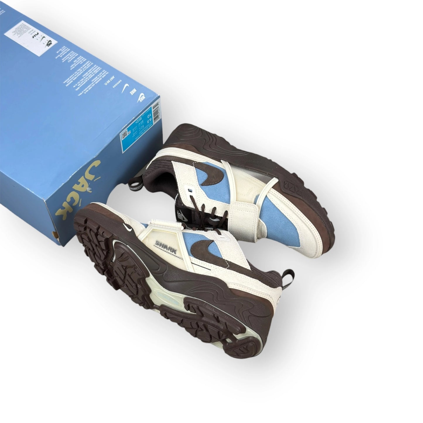 Nike Zoom Field Jaxx Travis Scott Leche Blue HQ3072-400 – EU 42, brand new with cut outlet box