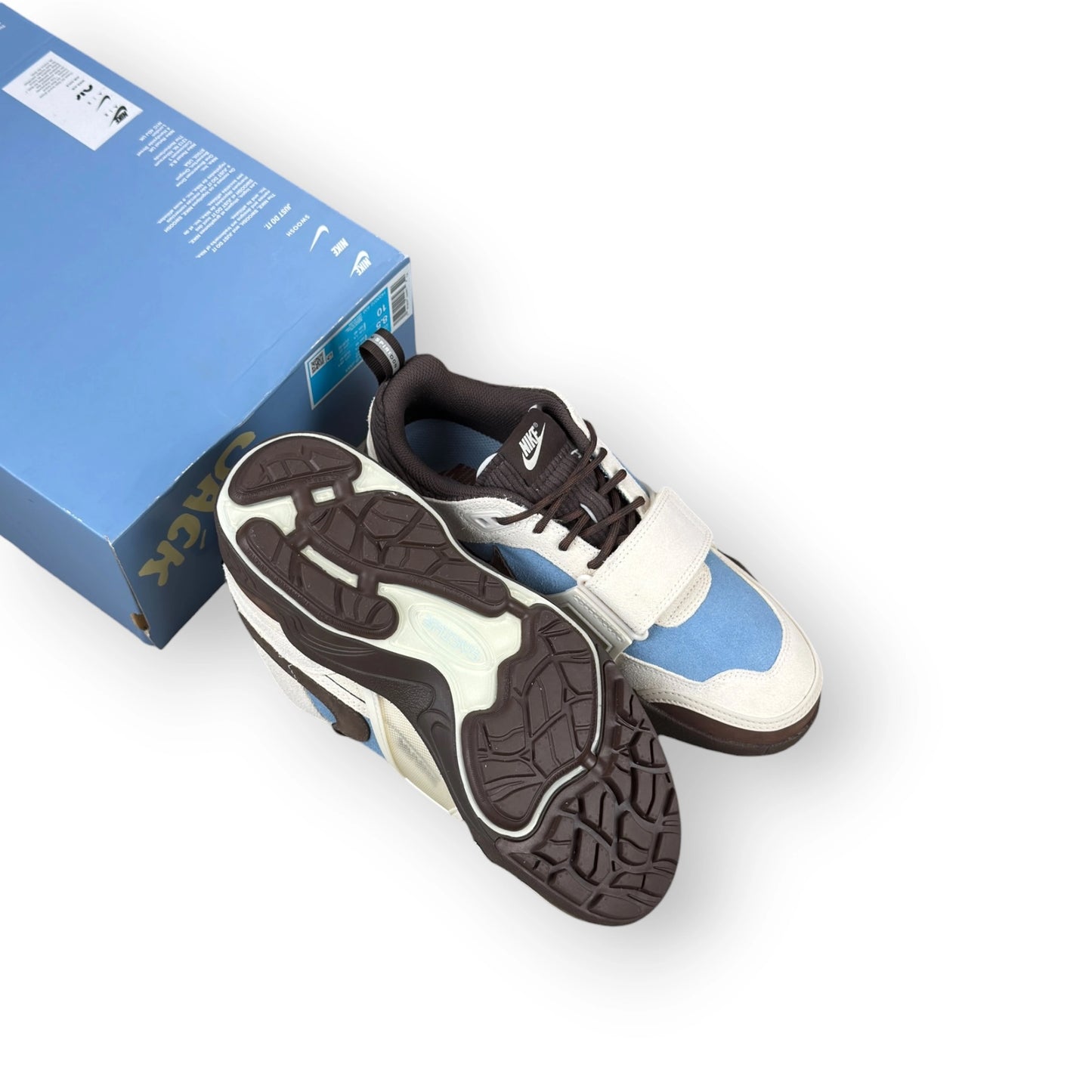 Nike Zoom Field Jaxx Travis Scott Leche Blue HQ3072-400 – EU 42, brand new with cut outlet box