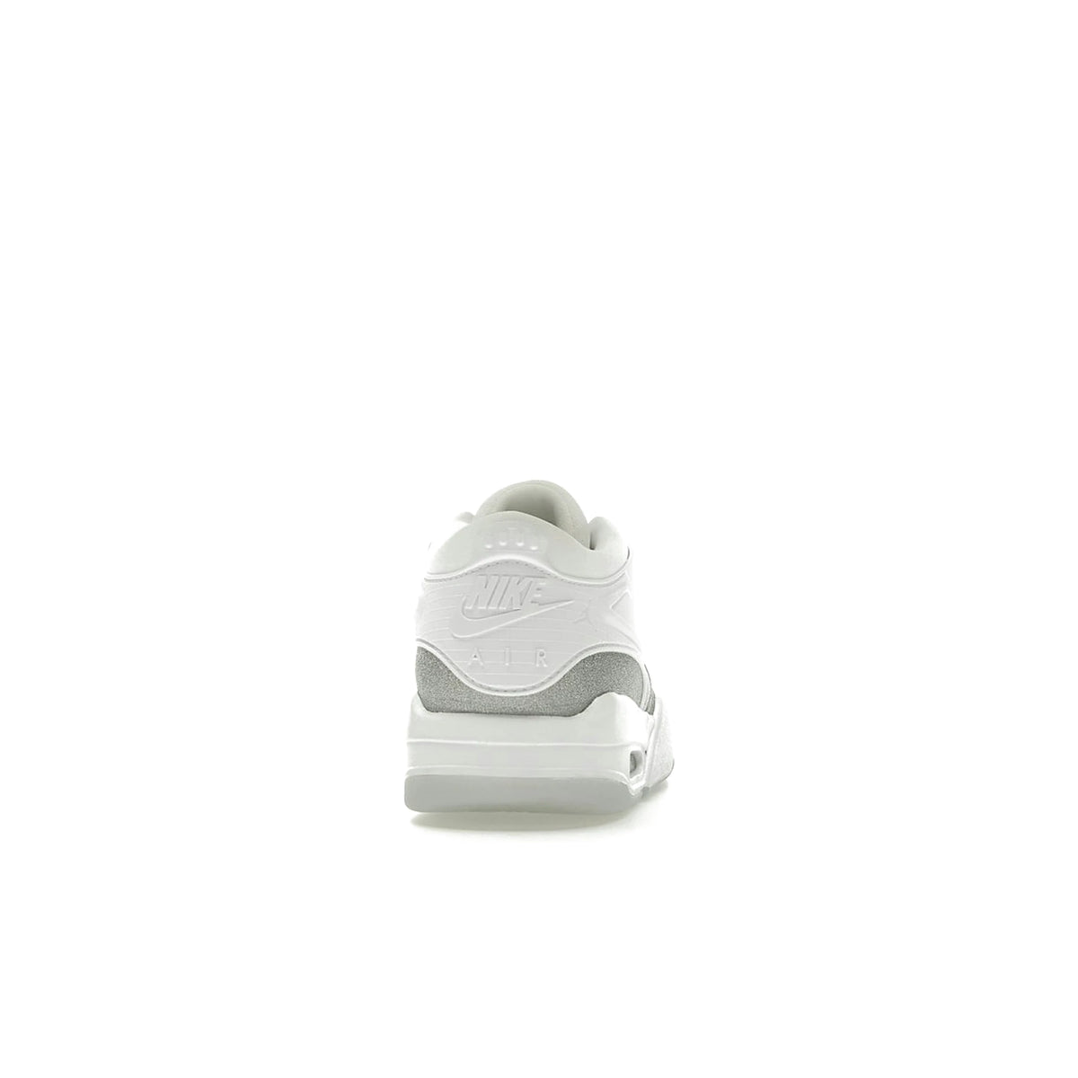 Jordan 4 RM White Metallic Silver women's leather sneaker in white and silver – image 4 of 4