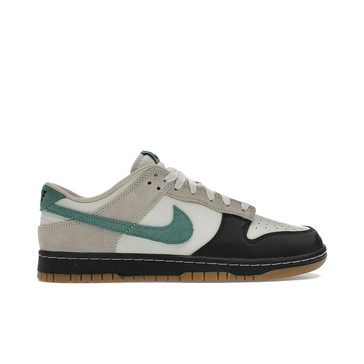 Nike Dunk Low men’s shoe in Light Orewood Brown, Cream II, Black and Bicoastal leather