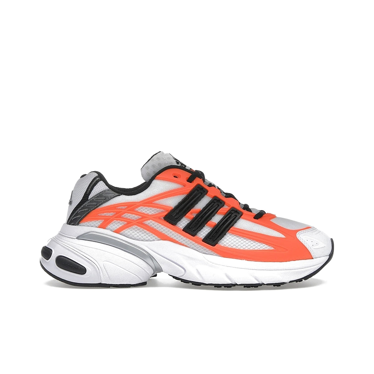 adidas Adistar XLG 2.0 in Core Black, Solar Orange and Footwear White textile upper