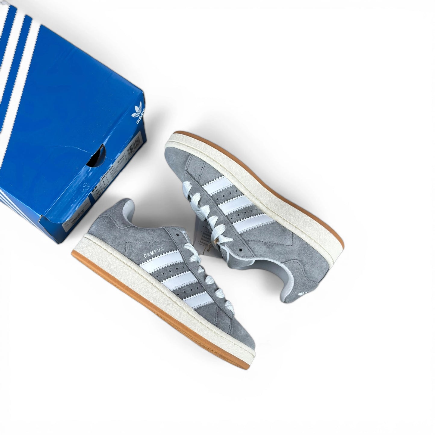 adidas Campus 00s Grey White HQ8707 – EU 36 2/3, brand new with original box