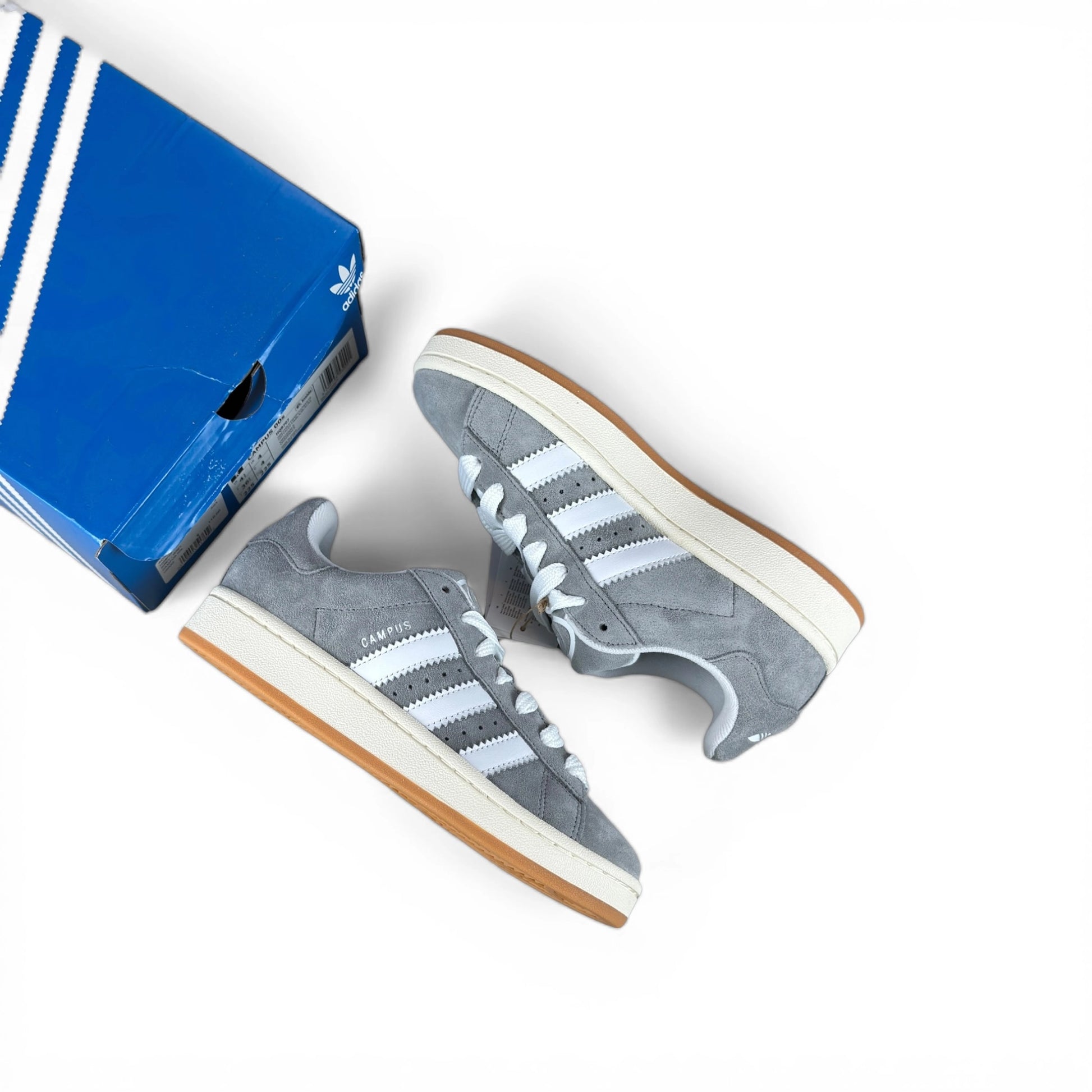 adidas Campus 00s Grey White HQ8707 – EU 36 2/3, brand new with original box