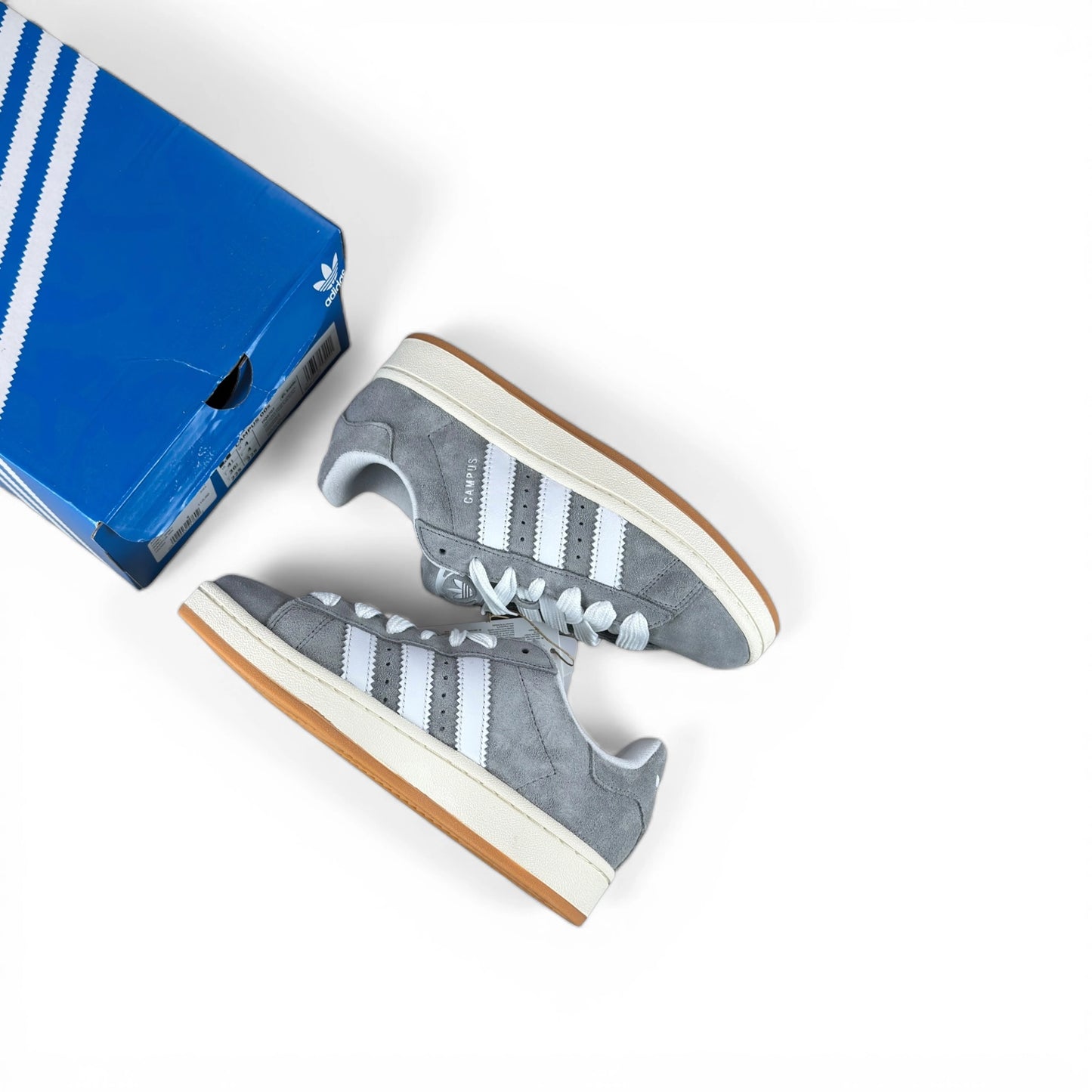 adidas Campus 00s Grey White HQ8707 – EU 36 2/3, brand new with original box