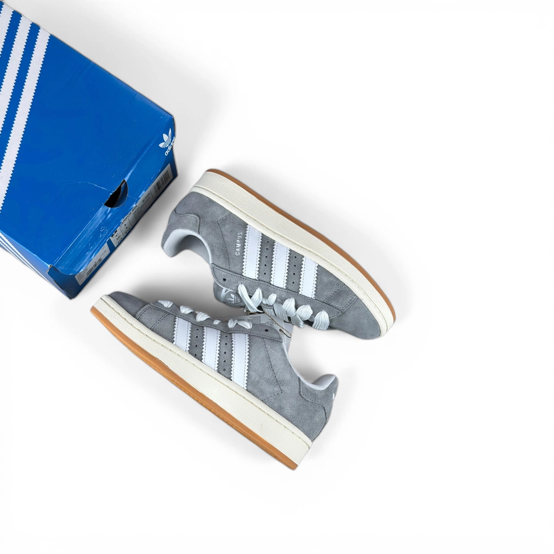 adidas Campus 00s Grey White HQ8707 – EU 36 2/3, brand new with original box