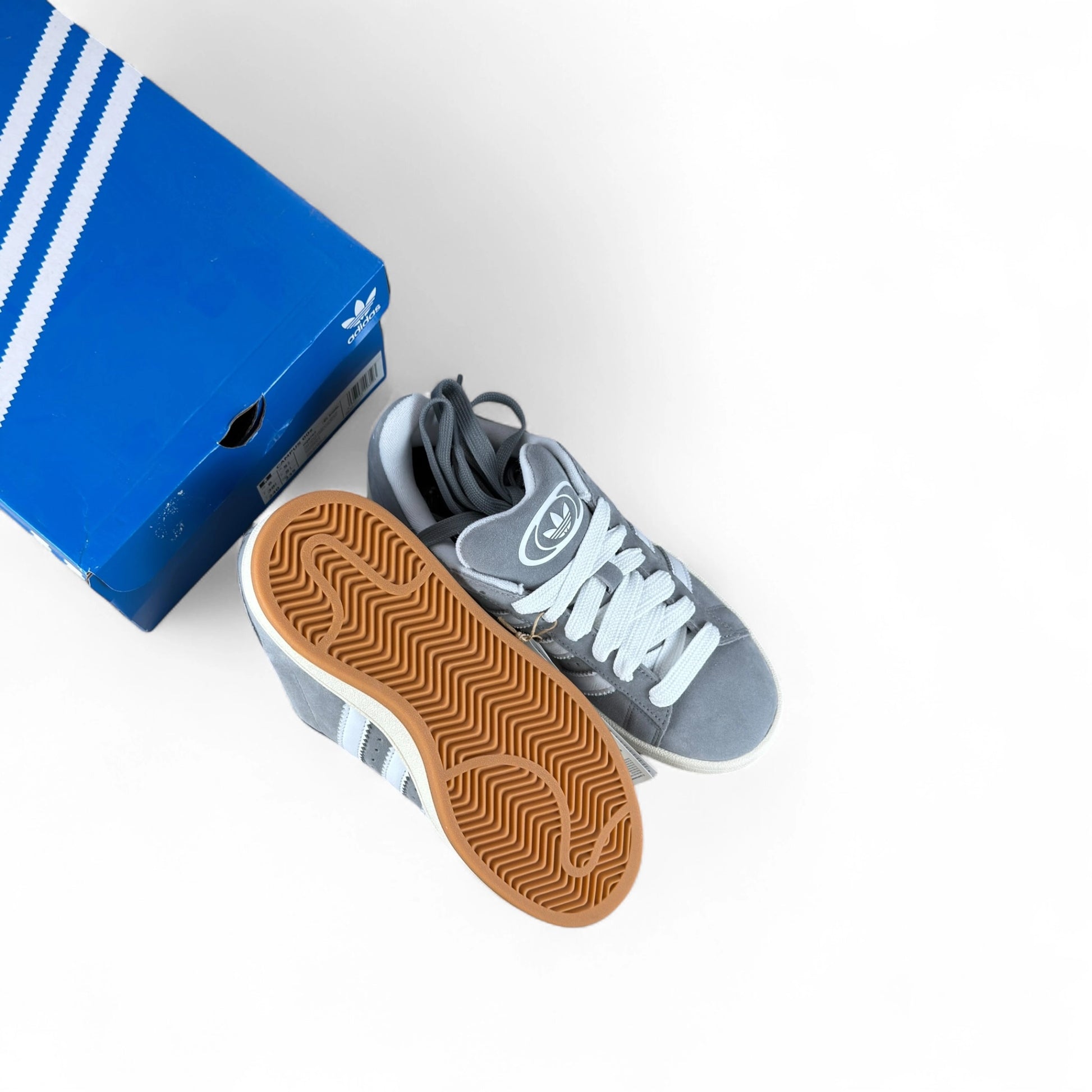 adidas Campus 00s Grey White HQ8707 – EU 38 2/3, brand new with original box