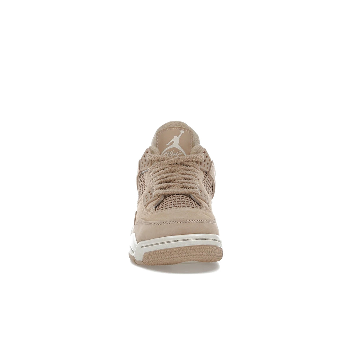 Jordan 4 Retro Cozy Girl women's shoe in hemp and light orewood brown leather – image 2 of 4