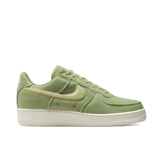 Nike Air Force 1 Low sneakers in dusty olive canvas with white sole