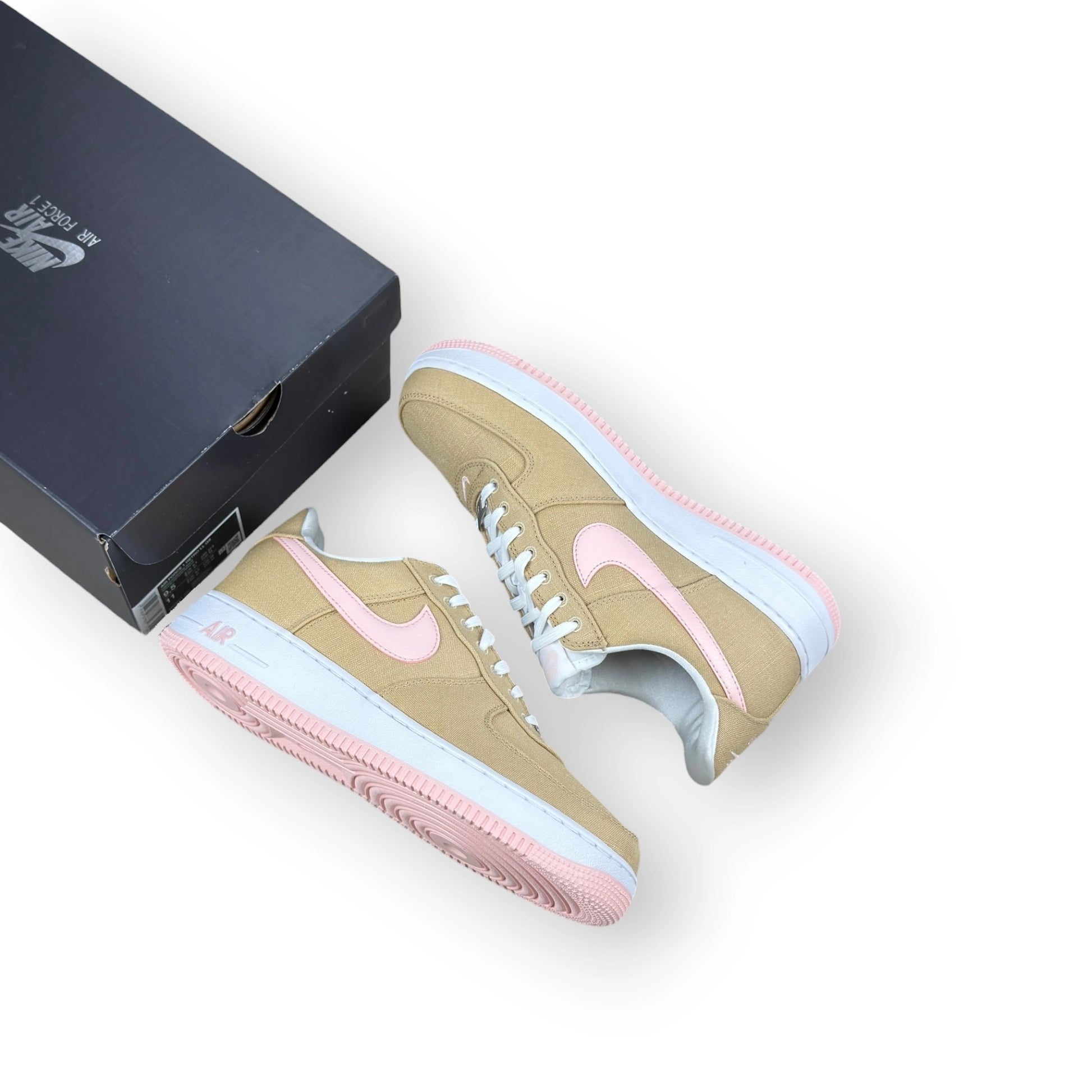 Nike Air Force 1 Low Linen Canvas HV2021-200 – EU 43, brand new with original box