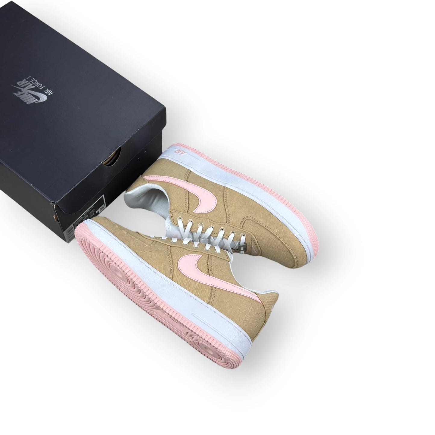 Nike Air Force 1 Low Linen Canvas HV2021-200 – EU 43, brand new with original box
