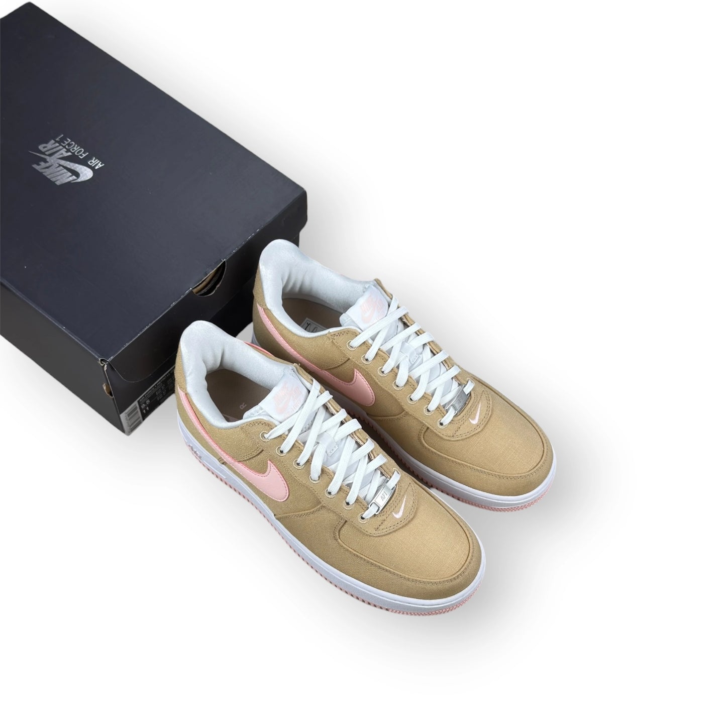 Nike Air Force 1 Low Linen Canvas HV2021-200 – EU 43, brand new with original box